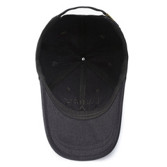 Korean style new hat men's outdoor embroidered visor versatile baseball cap spring and autumn women's casual peaked cap