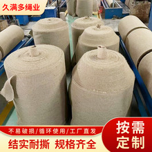 1米单丝粗麻布料茶席桌布复古婚庆装饰拍摄背景布手工DIY黄麻布