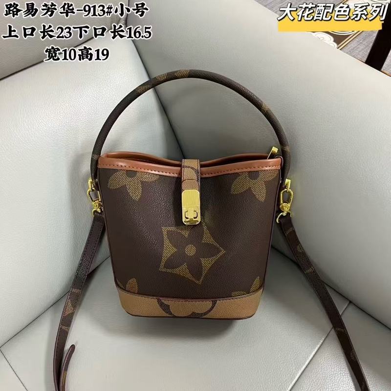 陆易芳华韩版印花2025新款女包简约手提托特包大容量时尚单肩包潮|undefined