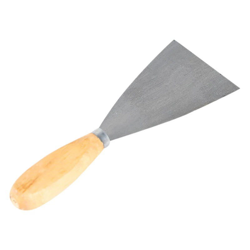 Шпаклевка с деревянной ручкой Железный нож для уплотнения Серый нож 1 дюйм-6 дюймов оптом скребок утолщенный шпатель для шпаклевки