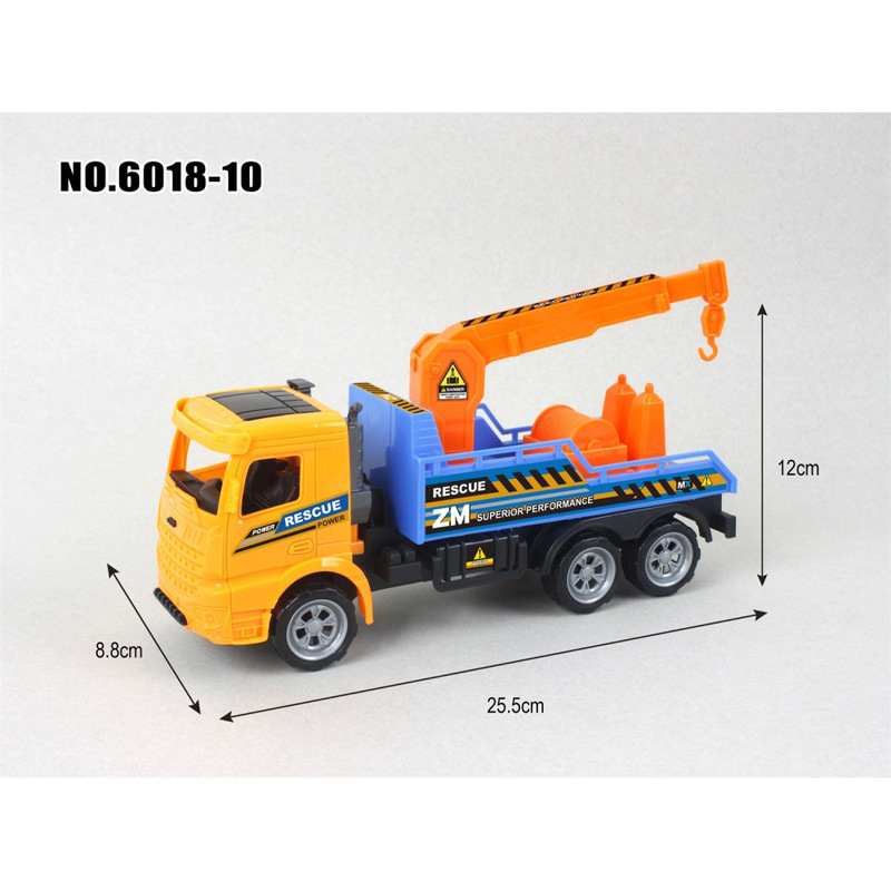 Cross-Border Export of Simulated Inertia Rescue Vehicles, Cranes, Engineering Vehicle Models, Children's Toys, Our Border Trade in Southeast Asia