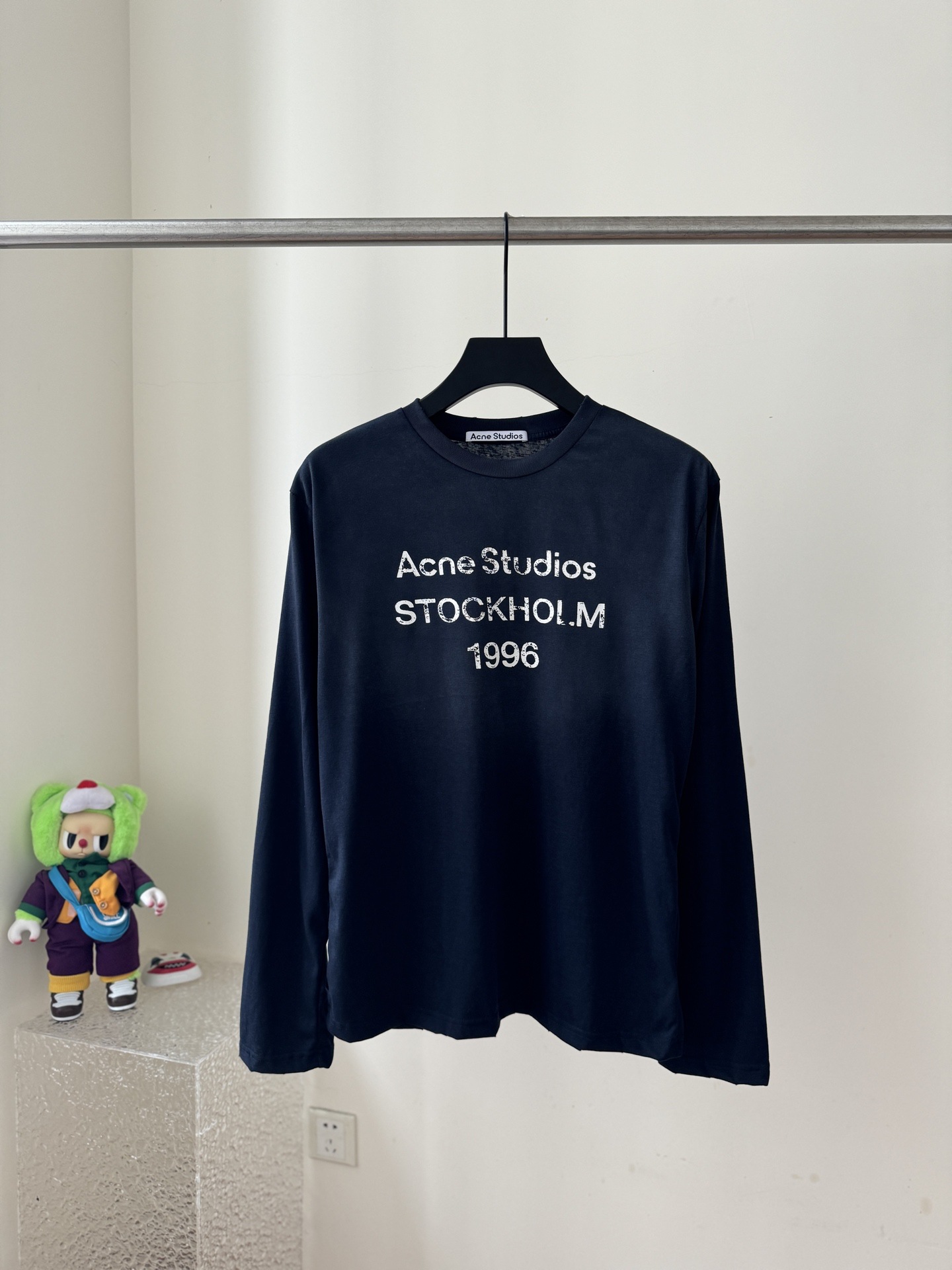 Acne Studios 1996 Logo T-shirt Black