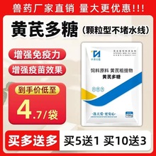 兽用黄芪多糖粉抗应激乌龟水产用鸡鸭鹅猪牛羊猫狗用饲料添加剂