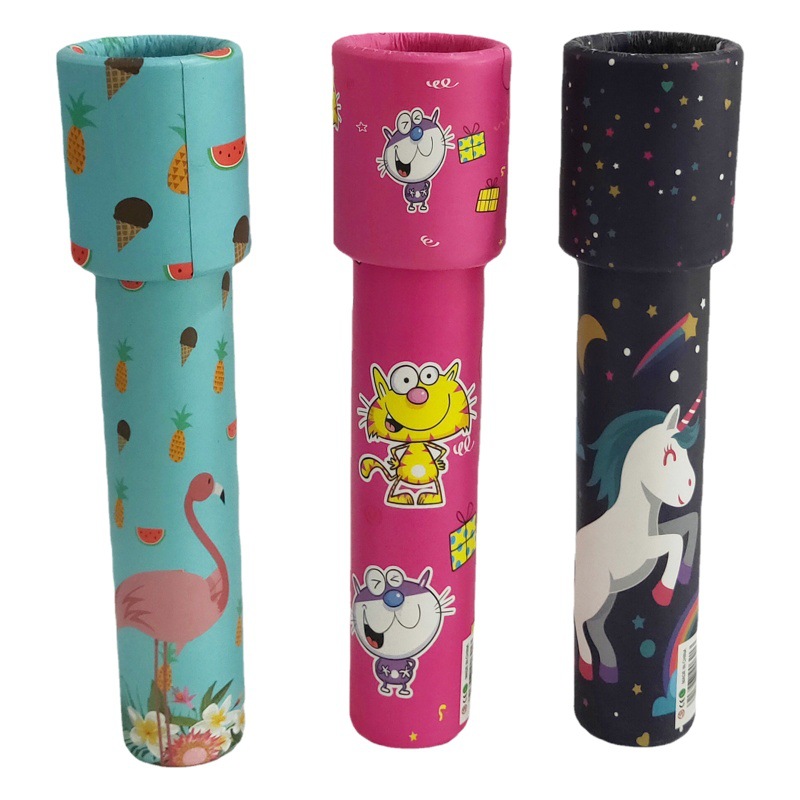 Small and medium-sized magic scenery turn kaleidoscope children's educational toys classic early education toys scientific experiment creativity