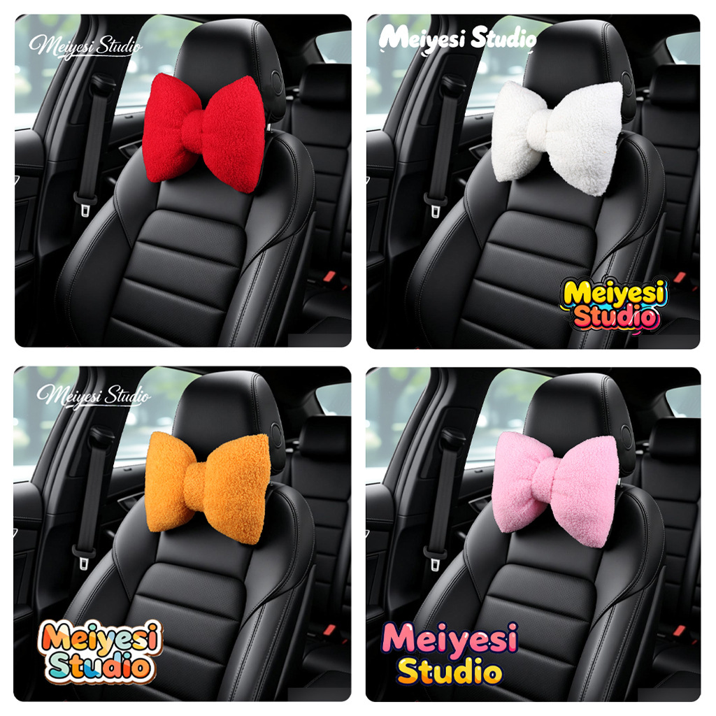 Cochecabezas de automóviles almohada de abrazamiento de cordero calentamiento de cochecabezas de automóviles de invierno protección de cuello accesorios interiores de automóviles simples