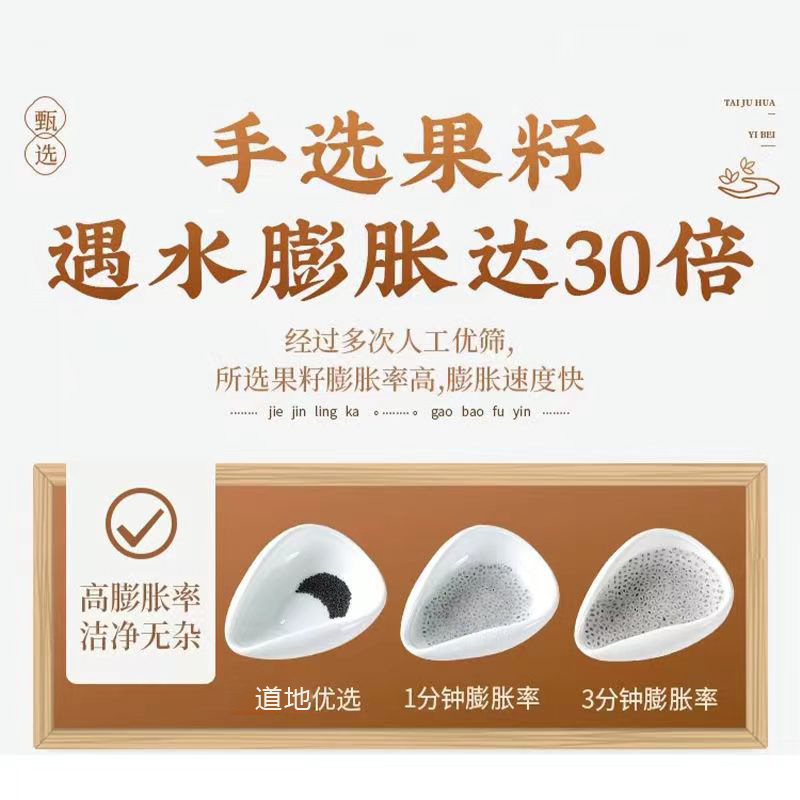 Basil Seeds Lan Xiang Zi 明列子 Natural Dried Seeds for Drinks and Desserts 200g Bulk Pack quality and texture