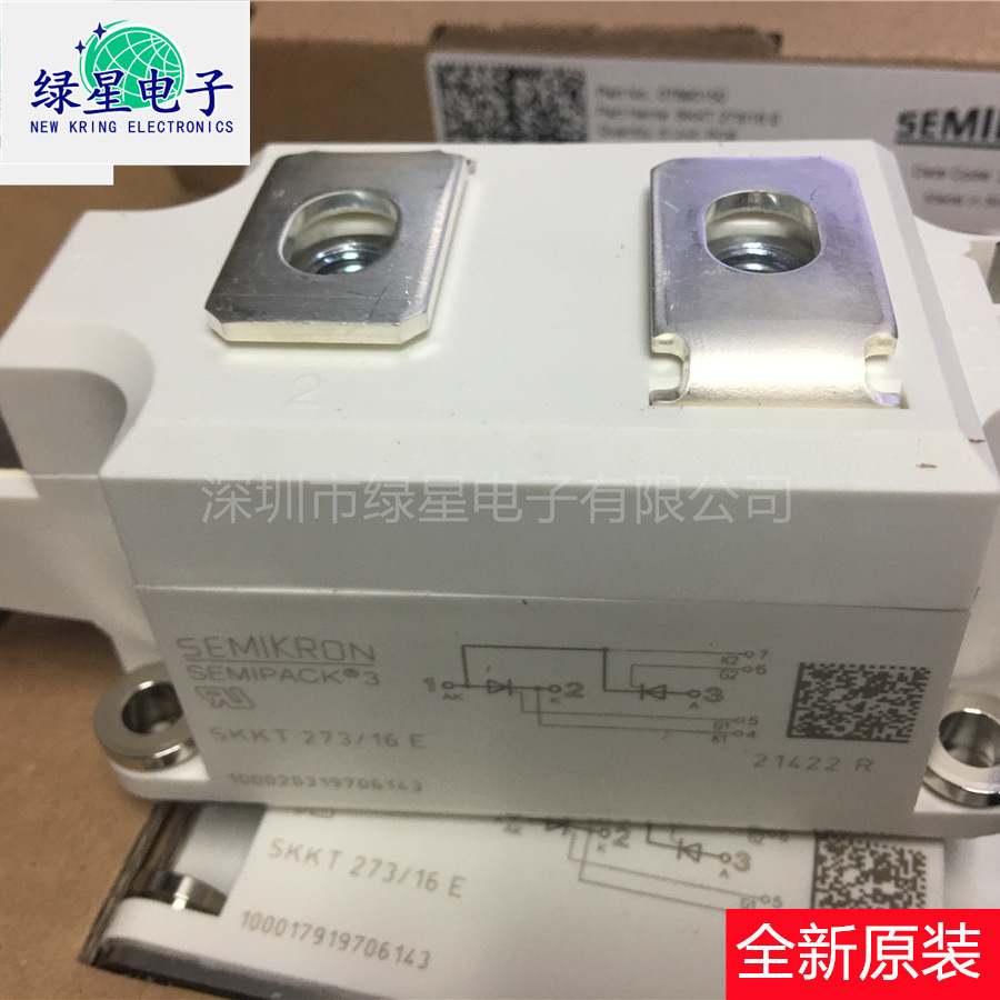 全新原装可控硅模块SKKT273/16E 现货价优 欢迎来咨询订购 可开票