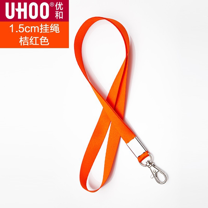 Youhe6742 tarjeta de trabajo cubierta de cuerda de acero inoxidable gruesa hebilla de cuerda de langosta impresión de tarjeta de trabajo de 1.5 ancho