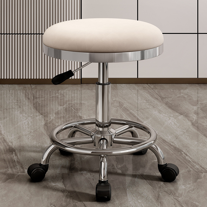 silla de dentista de estética elevadora polea de manicura silla giratoria silla de computadora silla de laboratorio maestro taburete