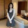 薄款气质显瘦夏季吊带裙