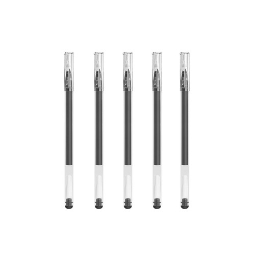 Neutral 0.5mm black all-needle pen with large capacity, suitable for primary school students, minimalist carbon pen.