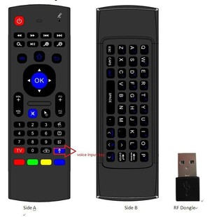 MX3 подсветка 2.4G пульт дистанционного управления поддерживает TV Box мини-клавиатура светящийся умный пульт дистанционного управления воздушная мышь