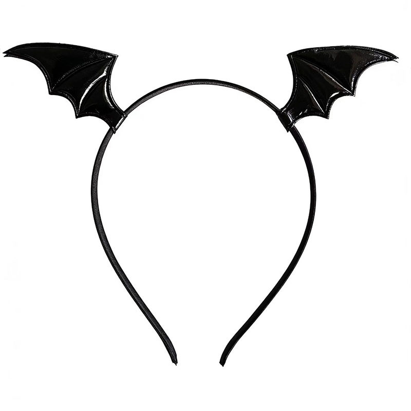 Cross-border Halloween tocadillos murciélagos clipes de cabello conjunto hornos de demonios extraños accesorios de fiesta hojas de cabello
