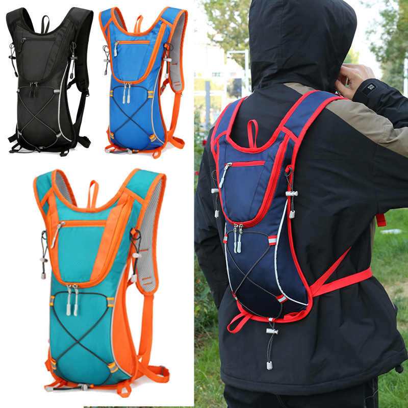 New hiking bag, fashionable cycling bag, large capacity men's and women's sports water bag, bicycle hiking backpack_desvips.com