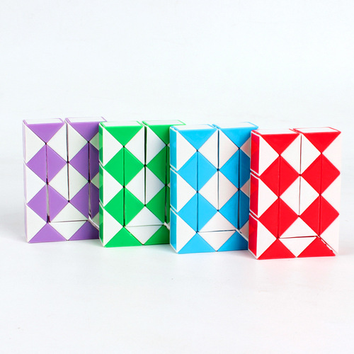【】Children’s educational toy gift Rubik’s cube and ruler 24 segments 36 segments 48 segments smooth and durable manufacturer wholesale
