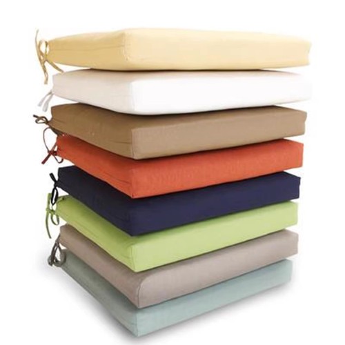 Outdoor sofa with high-density sponge, bay window, rectangular courtyard bench, outdoor waterproof wicker chair cushion, modern minimalist