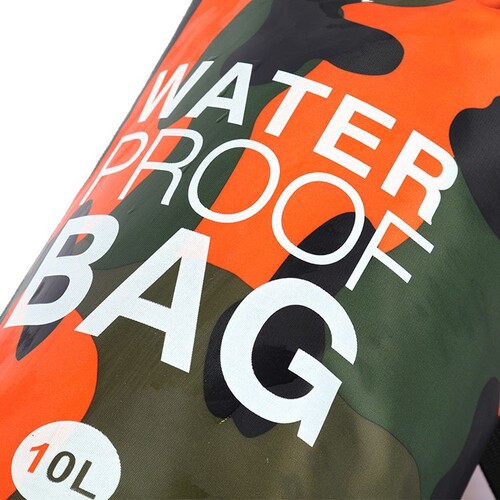 Outdoor Waterproof Bag Portable Pack Waterproof Bucket Bag Cycling Camping Rafting Bag Swimming Essential Supplies Rafting Waterproof Bag