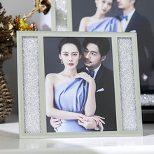 Wedding photo frame crystal glass decorative结婚照相框1跨境