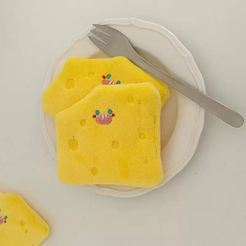 Nuevo juguete de perro sonido juguetes de peluche queso huele papel de cachorro juguetes de mascotas al por mayor image 5