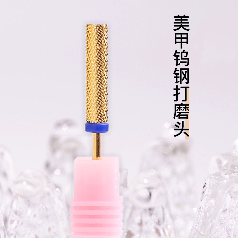 Cabeza de molienda de uñas de acero de tungsteno Cabeza de molienda de diamante Pre-tratamiento de uñas de molienda de corte para eliminar la piel muerta Cabeza de molienda de uñas