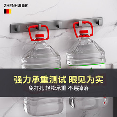 Punch-free Clothes Hanger, Wall-Mounted Design for Entryway, Behind-the-Door Cabinet—Elegant & Lightweight Bathroom Coat & Towel Rack