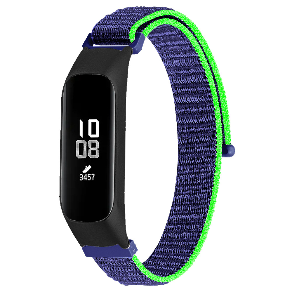 Correa de nylon trenzado para Samsung Galaxy Fit 2 SM-R220, 20 colores, con cierre tipo velcro