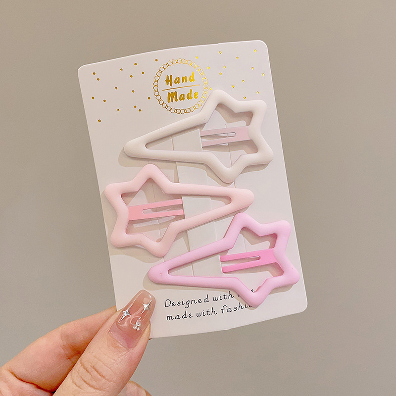 Broches para Cabello BB con Estrella de Cinco Puntas Aleación para Mujeres