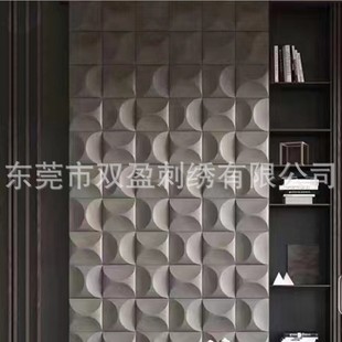 Customized Malaysian Hotel Project Mall Hard Package Lighting Carved Craft Background Wall 3D Relief Art