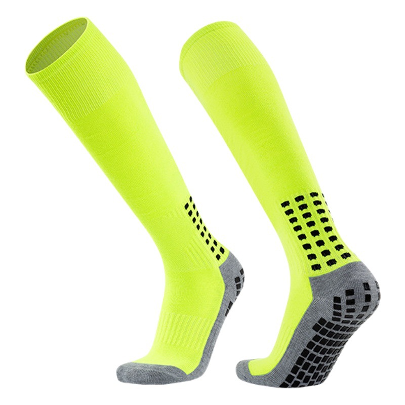 Calcetines de fútbol largos para adultos película antideslizante toalla inferior engrosada