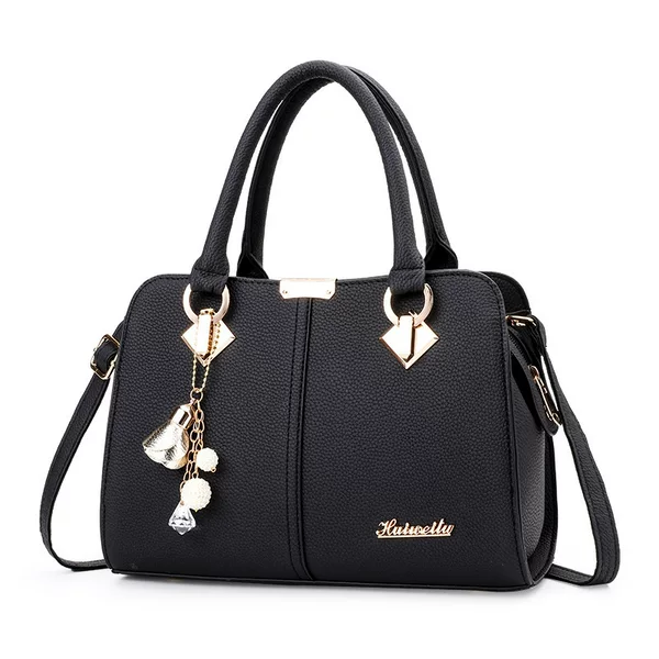 Fashion Versatile Middle-Aged Women's Mom Bag Large Capacity Handbag 2024 New Trendy Shoulder Crossbody Bag