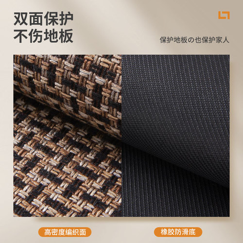 Household entrance floor mats, entrance door mats, living room entrance hall, retro light luxury carpets, door door stain-resistant anti-slip mats