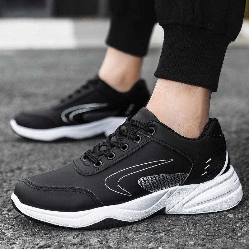 2026 Spring and Autumn Large Size Men's Shoes Casual Trendy Men's Sports Shoes Waterproof Leather Surface Factory Wholesale in Stock 2026 Spring and Autumn Large Size Men's Shoes Casual Trendy Men's Sports Shoes Waterproof Leather Surface Factory Wholesale in Stock