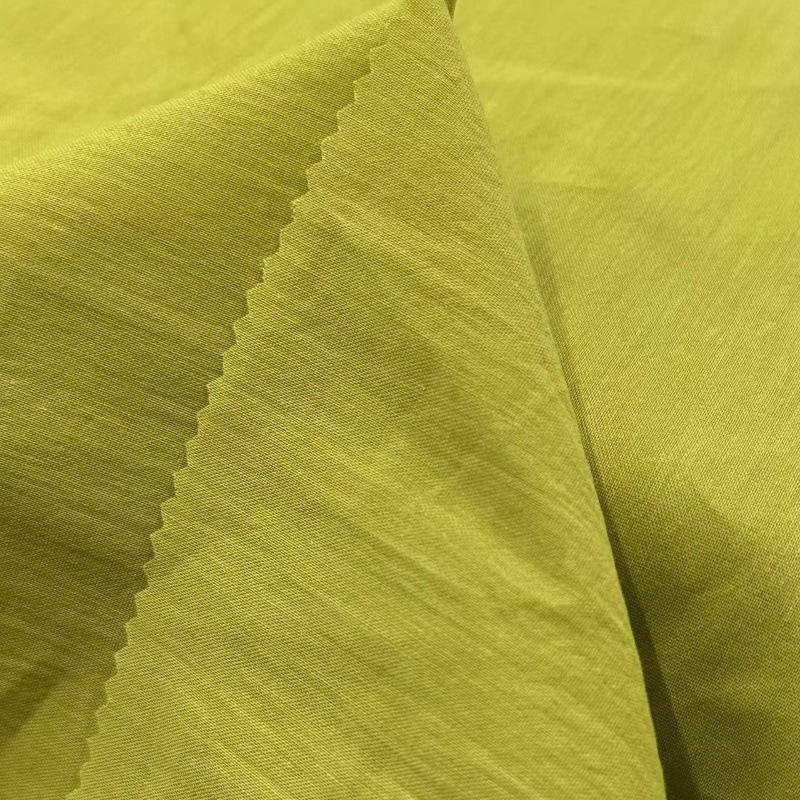 100g Cotton Brocade Plain Sand-Washed Fabric, Light and Breathable Cotton Brocade Blended Woven Shirt Dress Children's Clothing Fabric