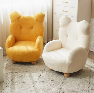 Lazy Sofa Single Children's Bear Sofa Seat Modern Simple Chair Kindergarten Internet Celebrity Lazy Small Sofa