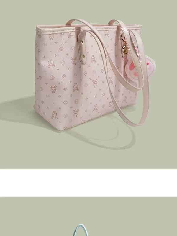 Capacious one-shoulder bag, shoulder bag