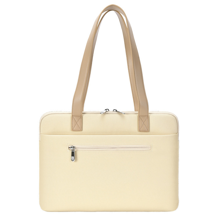 Cross-Border Portable Laptop Bag for Women New 14inch 16inch Computer Liner Bag High-End Simple Office