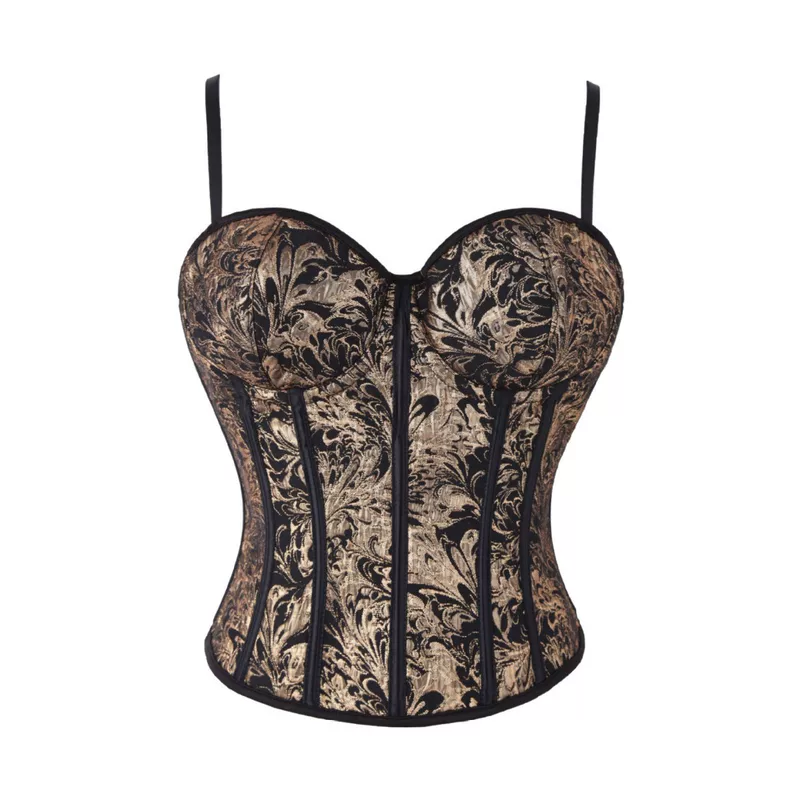 Золотой sexy топ-бюстье, цветочный, Aliexpress, (кросс-бордерная торговля)