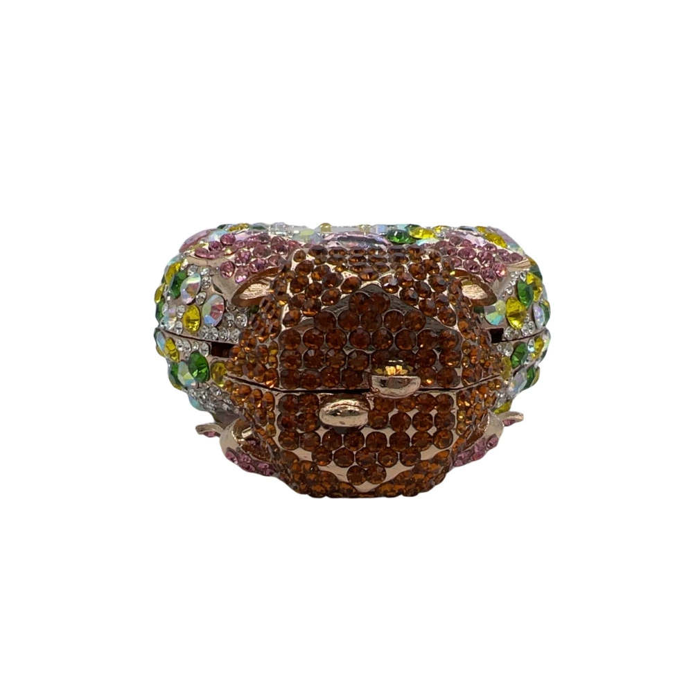 Новая Shell Diamond Dinner Bag Diamond Perfume Bottle Banquet Dress Hand Holding Women's Bag Shell stone bag