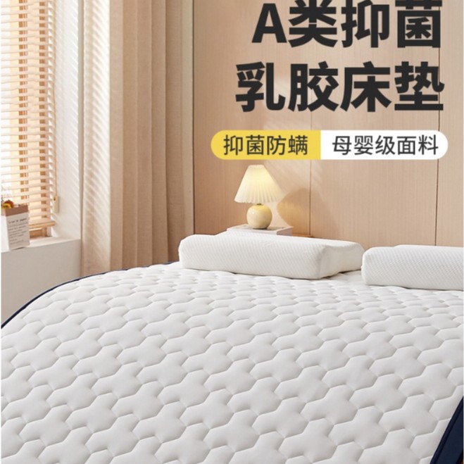 2025 New Type a Maternal and Infant Grade Mitsubishi Lattice Latex Memory Foam Mattress Cushion Foldableable Live Broadcast Gift Wholesale