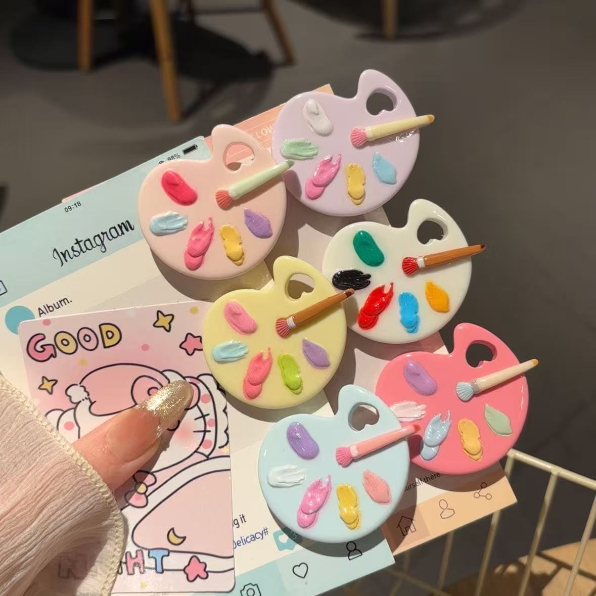 DT7072 팔레트 헤어 클립