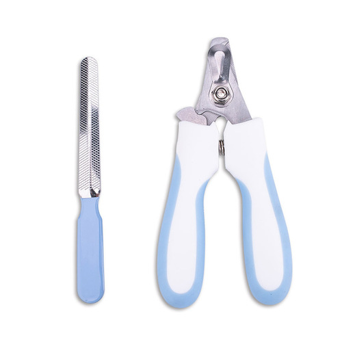 Cross-border stainless steel cat pet nail clipper pet scissors cat dog universal nail clippers pet nail knife