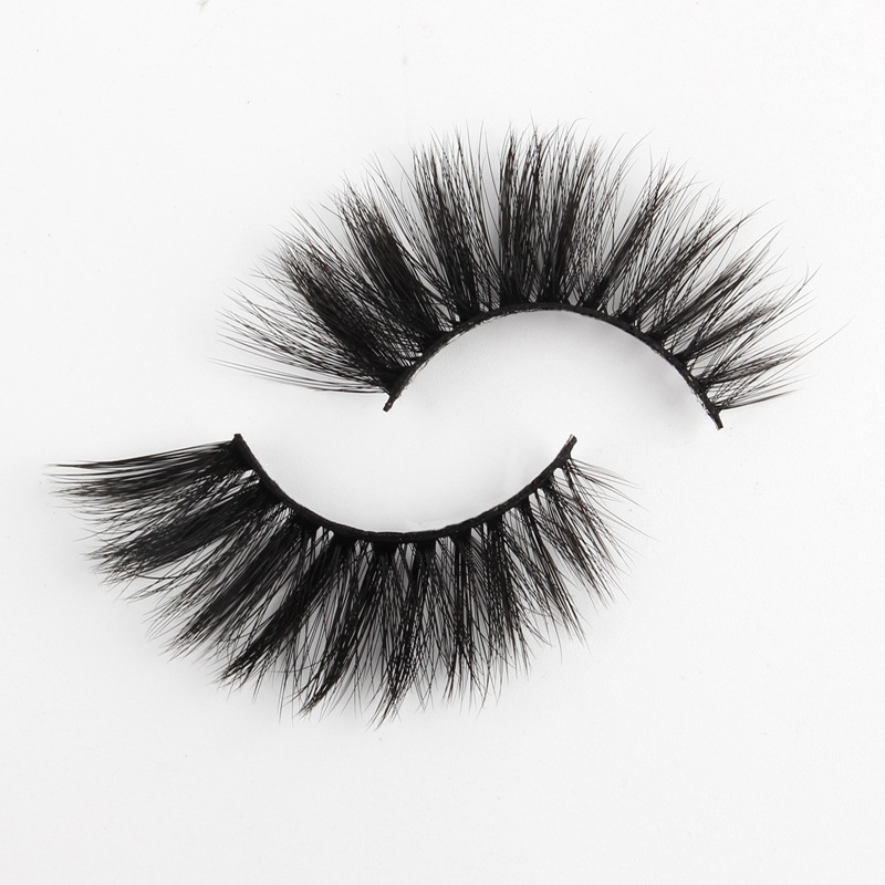 11g Weight False Eyelashes Makeup Tools Types 1 Pair Quantity Imitation Mink Material Eye Pattern Eye Imitation Mink False Eyelashes 1 Pair 3
