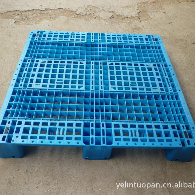 厂家供应大量供应塑料托盘 四面进叉网格田字形托盘