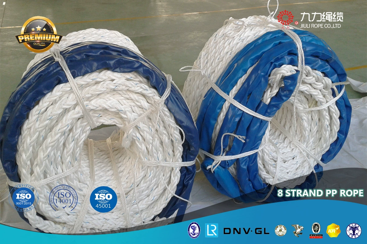 Полипропиленовый восьмижильный кабель, морской кабель, полипропиленовая веревка