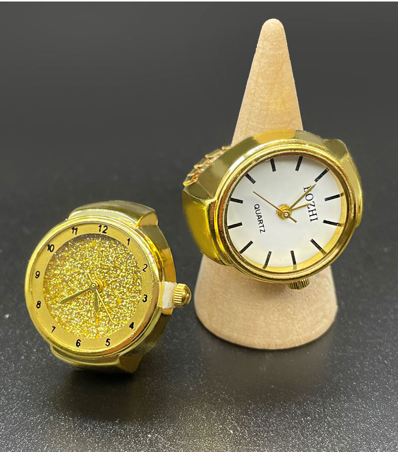 All Seasons Season Unisex Gender Retro, Classic Style Style Retro Classic Style Round Quartz Watch Rings