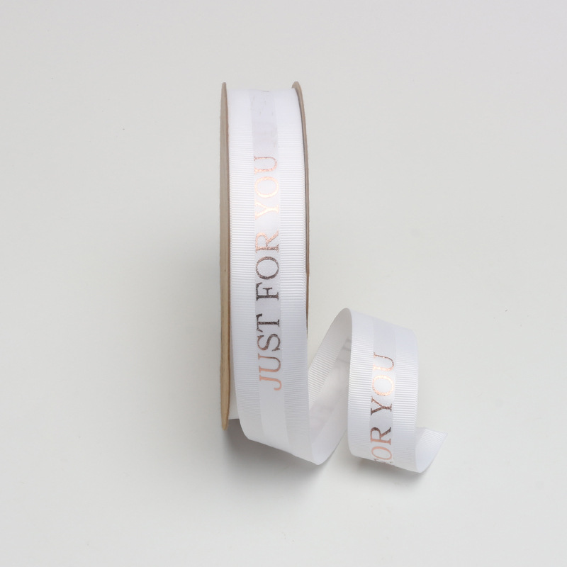 Dorado hilo flor ramo cinta 2,5 cm cinta floral regalo hornear vendaje arco material al por mayor