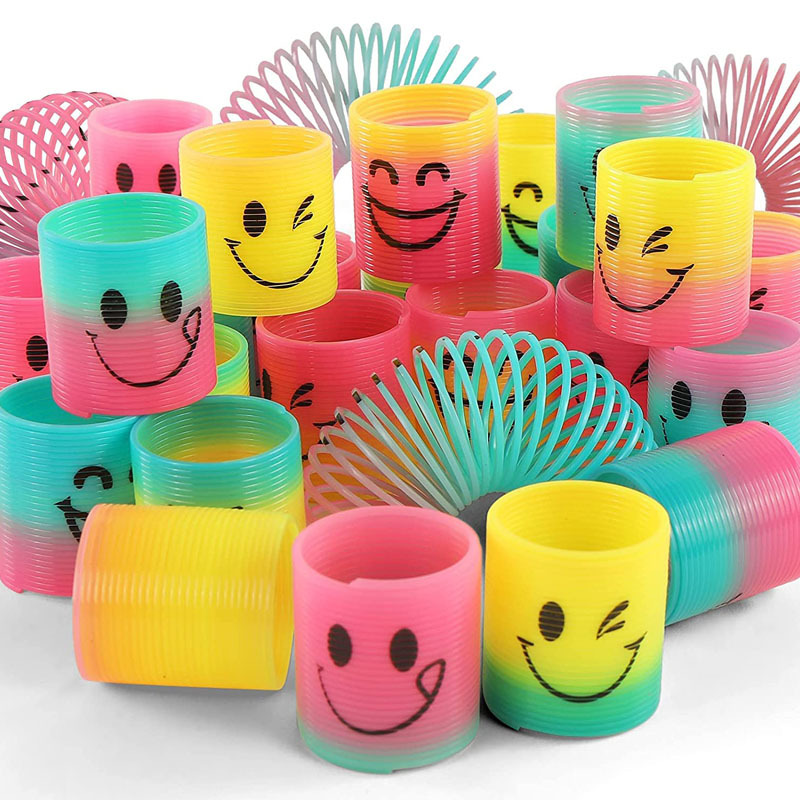 New Rainbow Circle Children's Birthday Party Fam Your Expressions Colorful Stingline Circle Kindergarten Toys Colorful PVC Circle