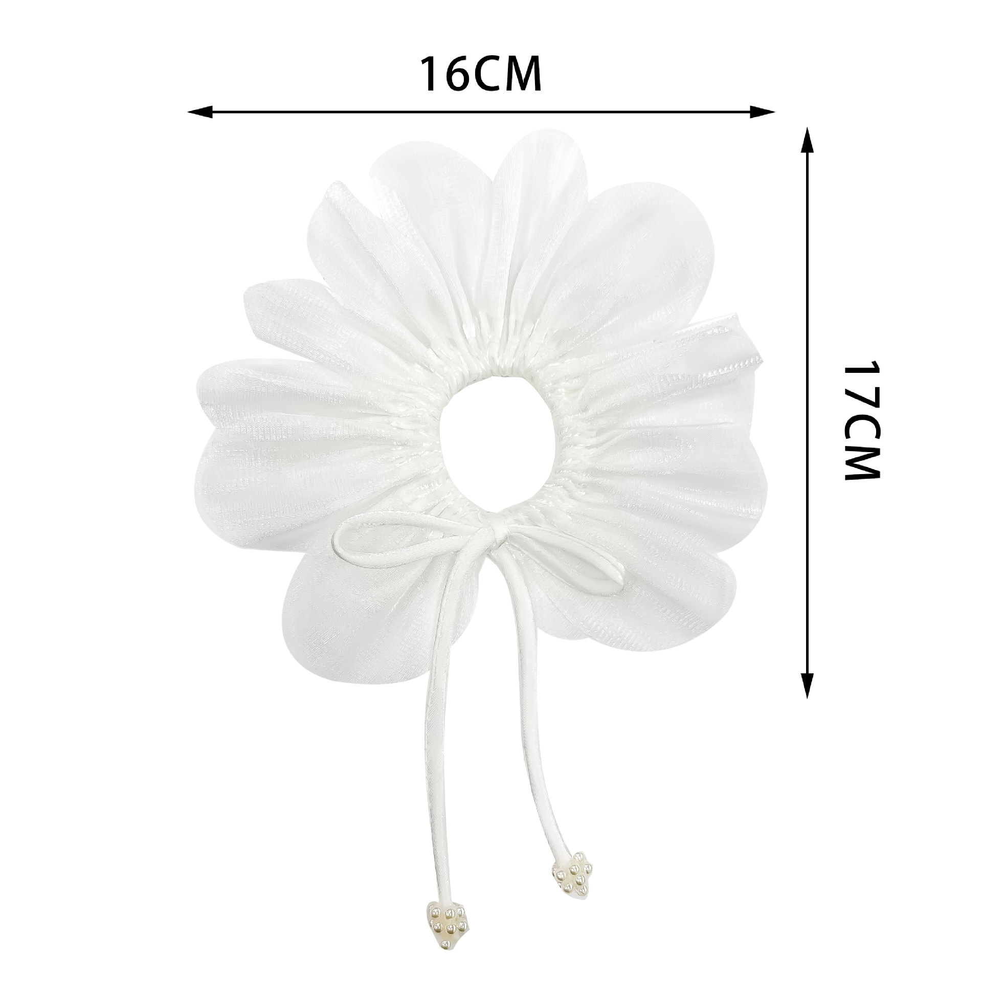 Fábrica directa de hilo de red pequeña margarita flores irregulares flotantes tela de ropa de flores de pecho zapatos gorros accesorios de tocado