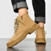 Earthy yellow men's model (all seasons shoes - sports code)