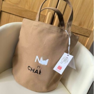Xiangjia's New Camellia Brown Solid Color Women's High-End Classic Versatile Large-Capacity Handbag Tote Bag